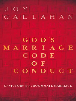 cover image of God's Marriage Code of Conduct